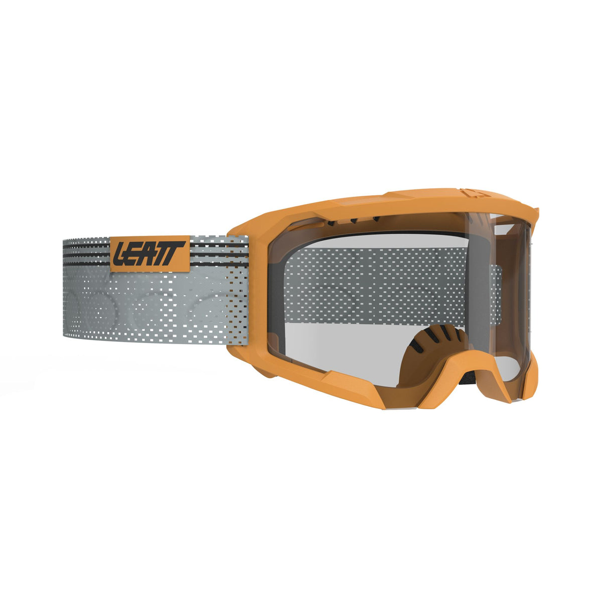 LEATT GOGGLE VELOCITY 4.0 MTB X-FLOW LAGER YELLOW CLEAR 83 VLT