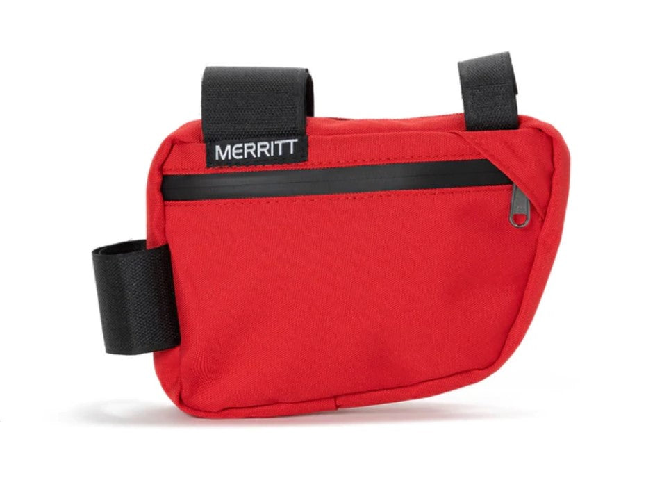 MERRITT CORNER POCKET FRAME BAG RED