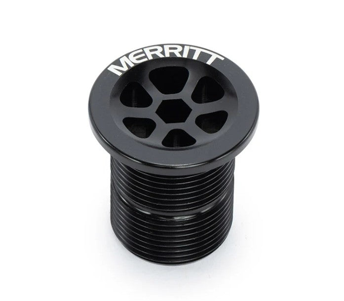 MERRITT FORK TOPCAP W CABLE PASS-THROUGH BLACK