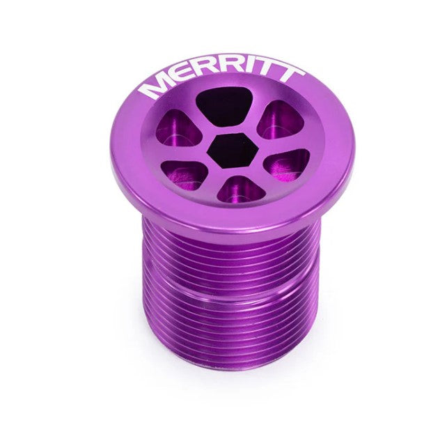 MERRITT PASS-THROUGH TOP CAP PURPLE