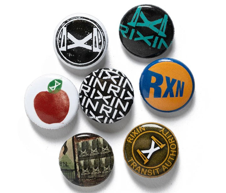 RIXIN BUTTON PACK 7PC