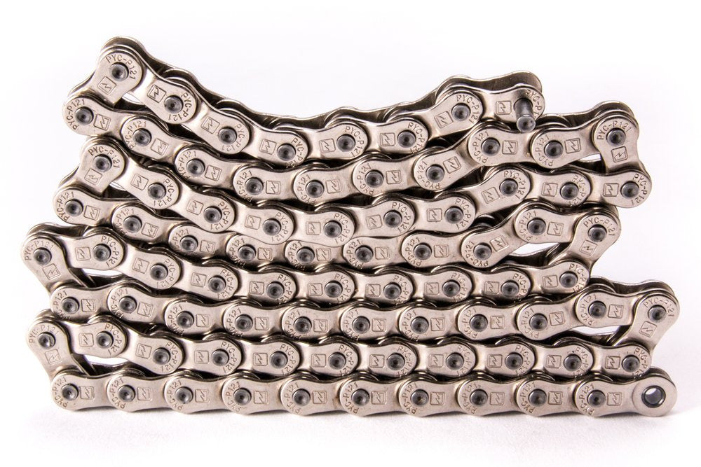 MERRITT HALF LINK CHAIN NICKEL