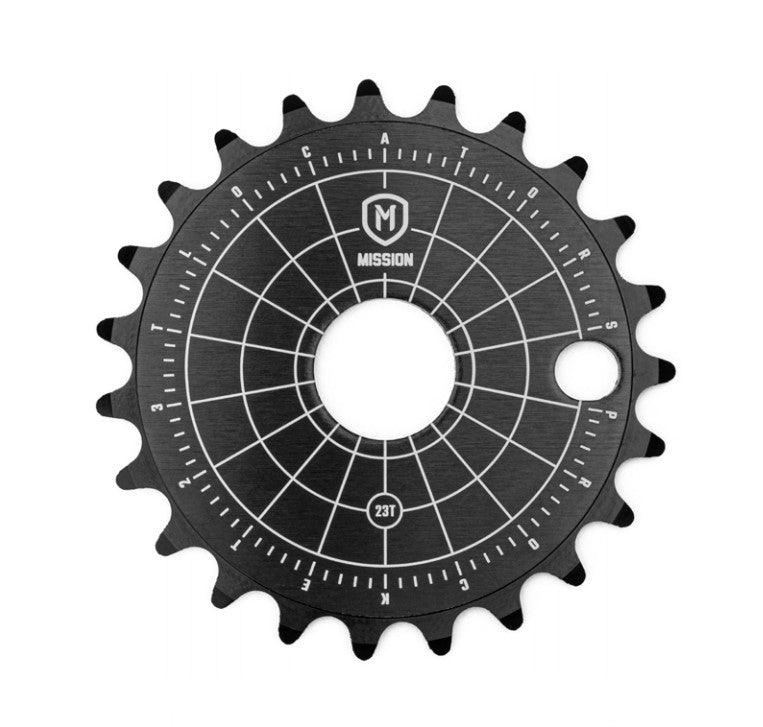 LOCATOR SPROCKET 23T BLACK