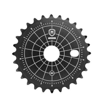 LOCATOR SPROCKET 28T BLACK