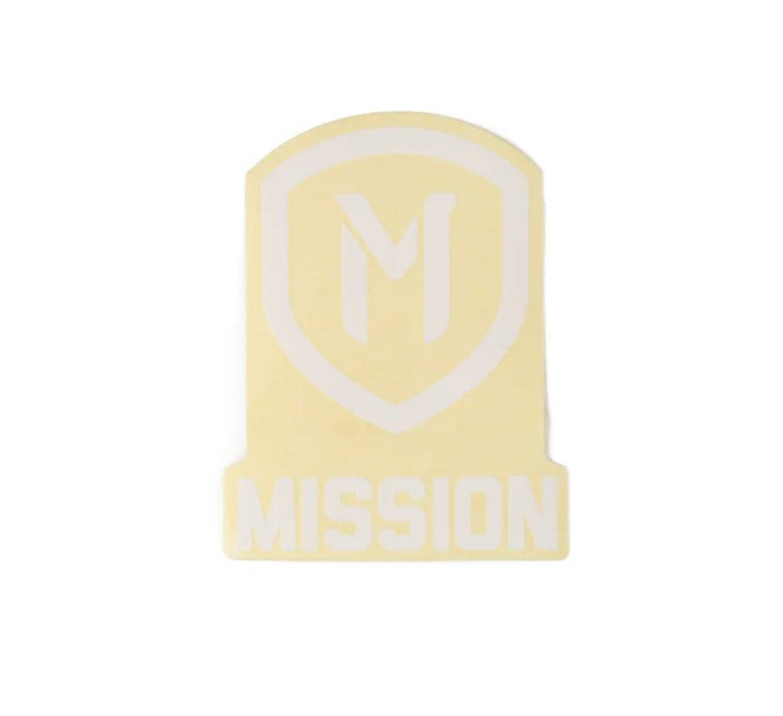 MISSION PROMO STICKERS 100PC WHITE
