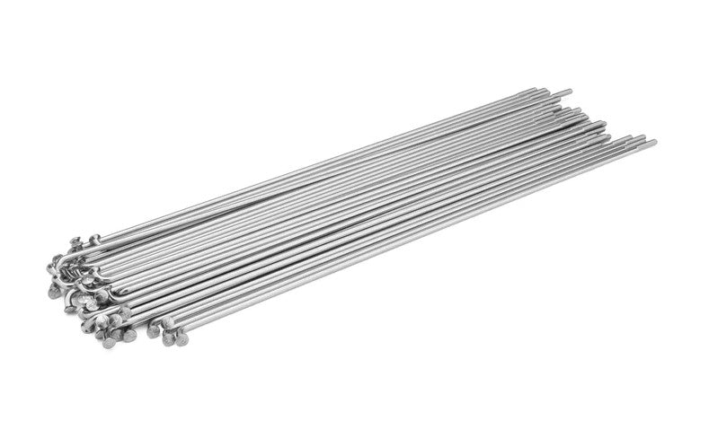 STAINLESS STEEL SPOKES 184MM SILVER 40PC