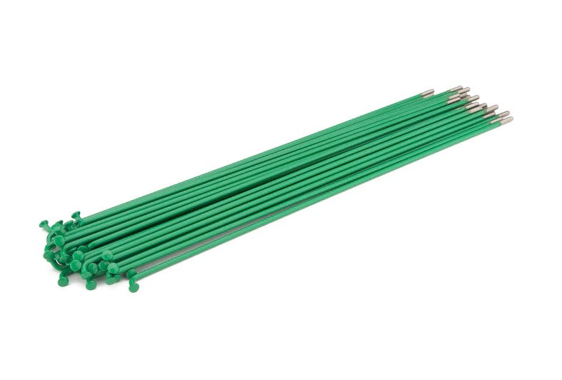 STAINLESS STEEL SPOKES 184MM GRN 40PC