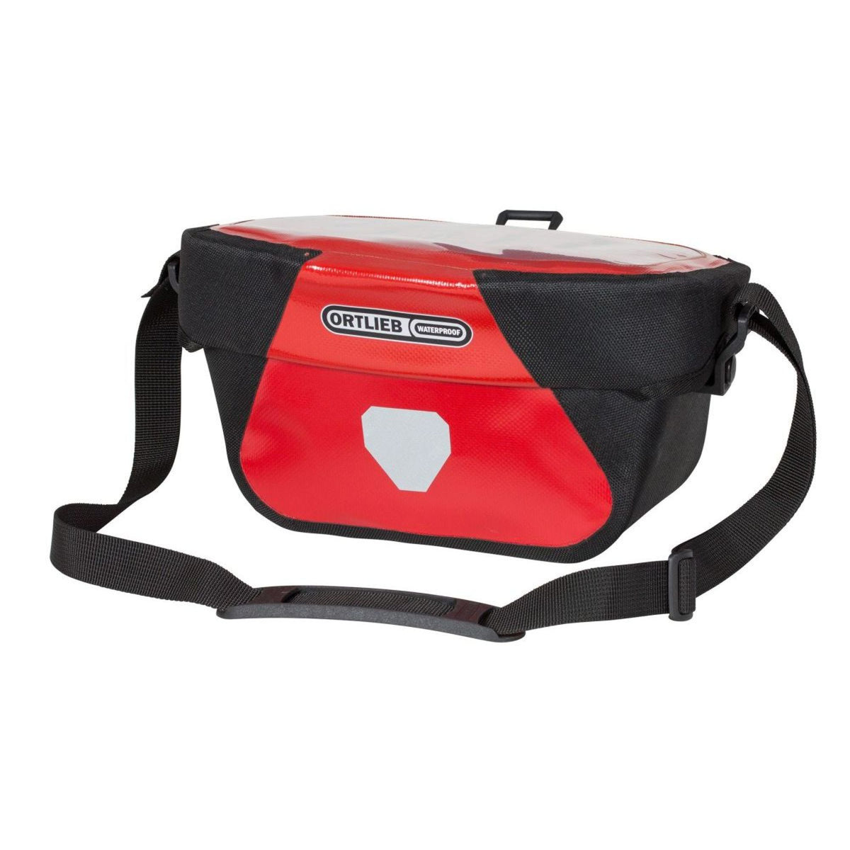 ORTLIEB HANDLEBAR BAG ULTIMATE6 S CLASSIC WO.ADAPTER RED/BLACK 5L
