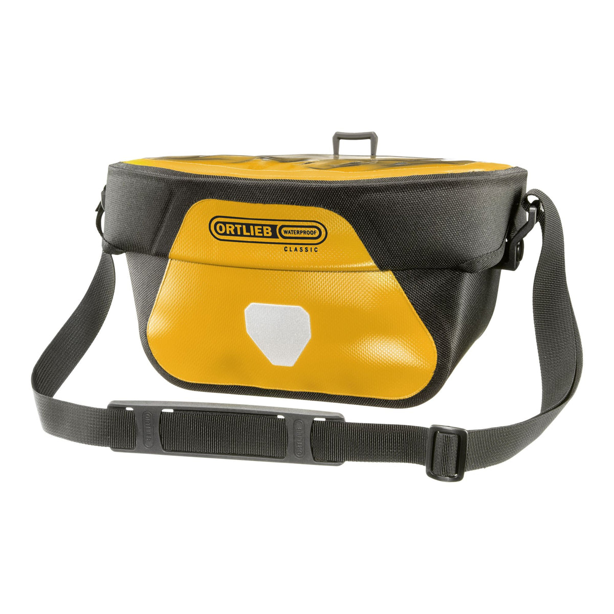 ORTLIEB HANDLEBAR BAG ULTIMATE6 S CLASSIC WO.ADAPTER SUNYELLOW/BLACK 5L
