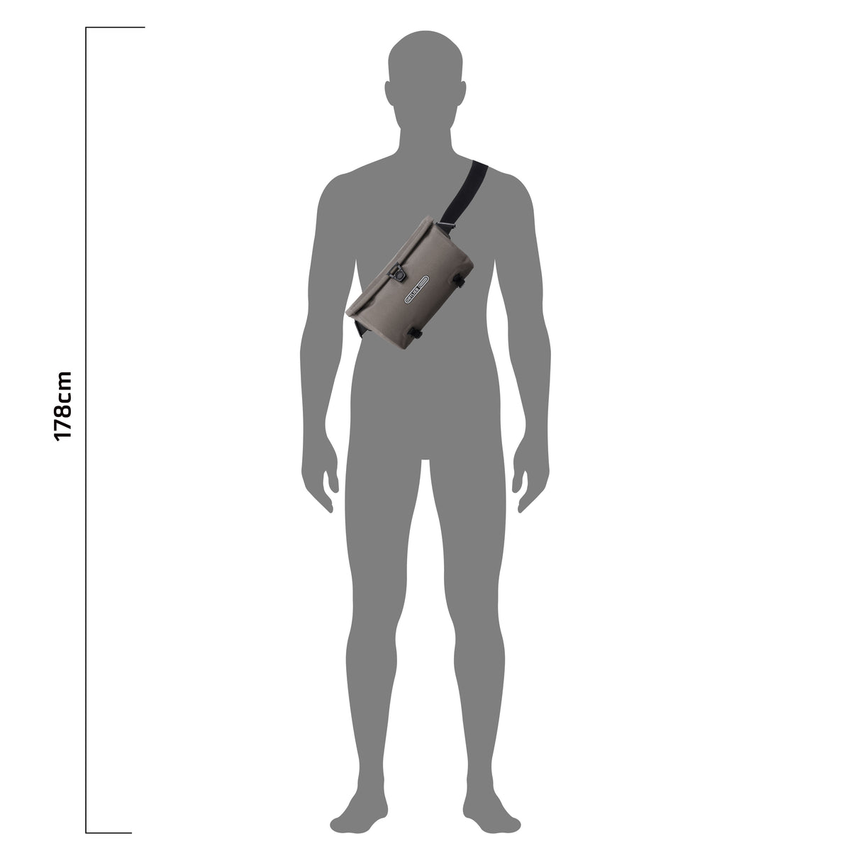 ORTLIEB BIKE PACKING VELO-SLING DARK SAND 3L