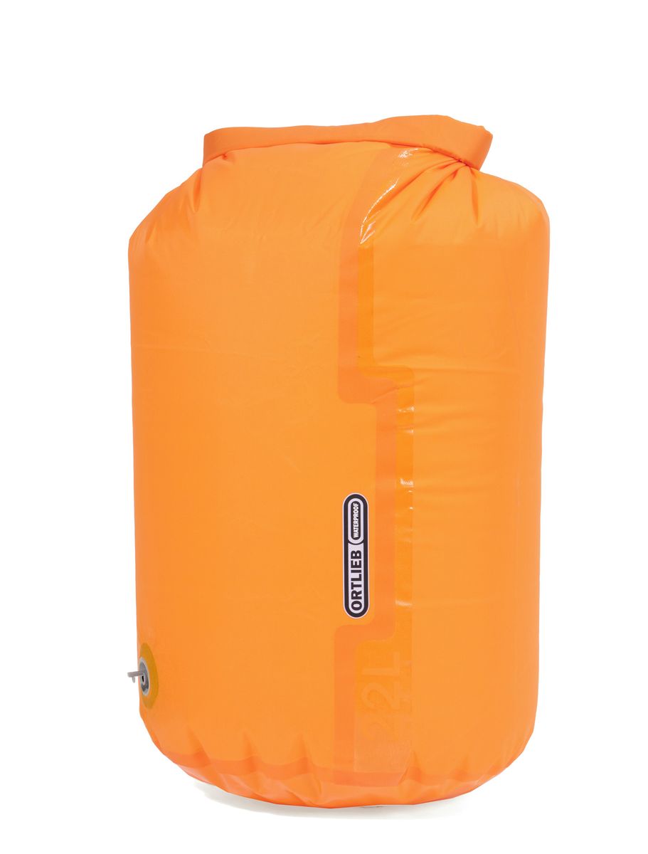 ORTLIEB DRY BAG COMPRESSION ULTRA LIGHTWEIGHT PS10 WITH VALVE ORANGE 22L