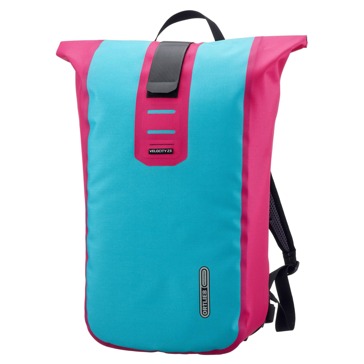 Ortlieb Backpack Velocity Lite- Cyber Blue/Cyber Pink 23L