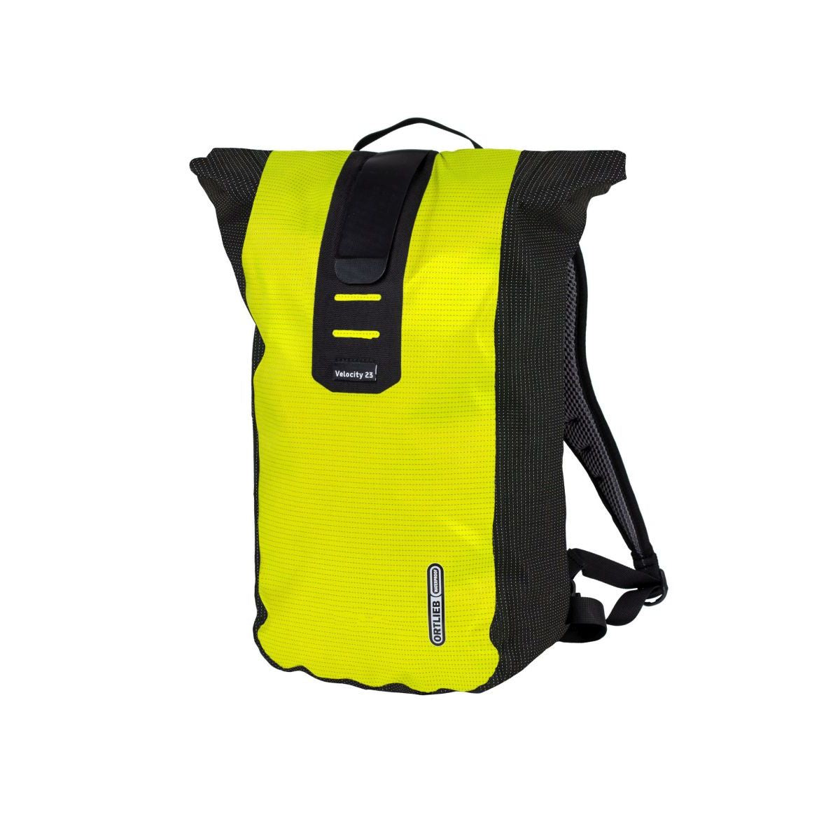ORTLIEB BACKPACK VELOCITY HIGH VISIBILITY YELLOW/BLACK REFELCTIVE 23L