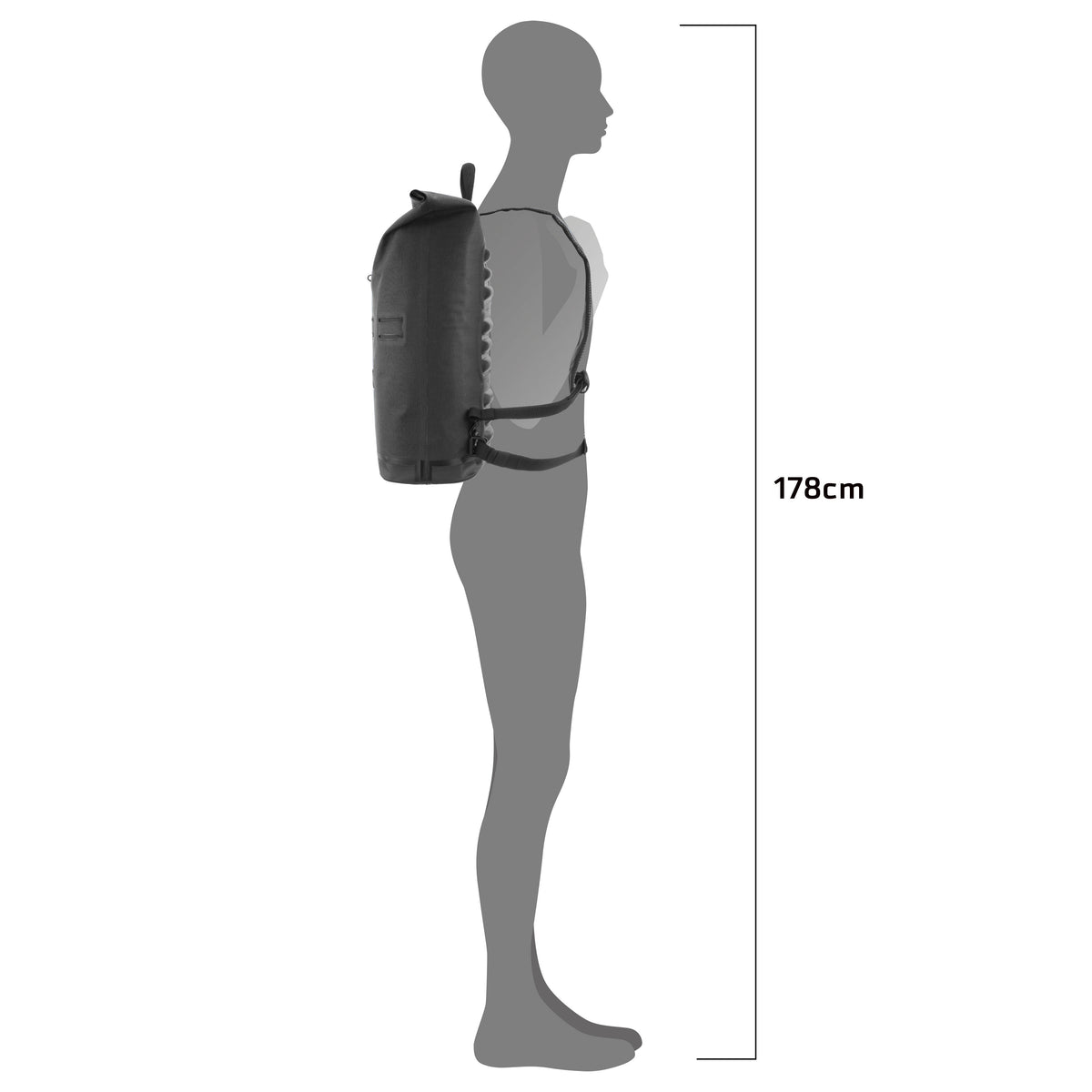 ORTLIEB BACKPACK URBAN COMMUTER-DAYPACK URBAN PEPPER 27L