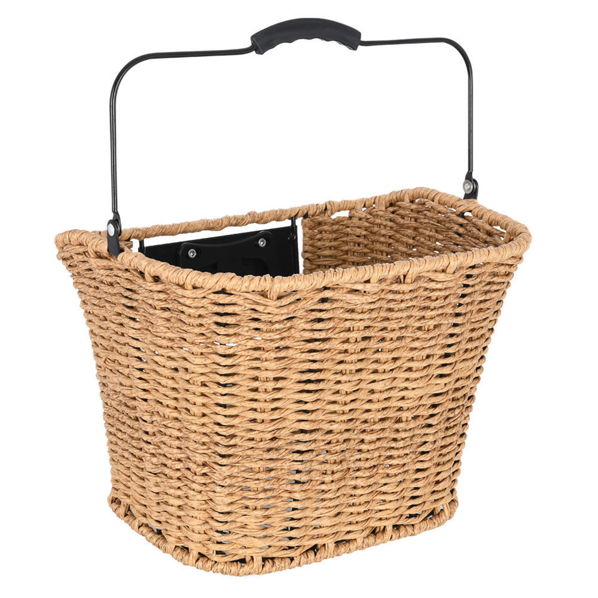 Magdalen Rattan Front QR Basket