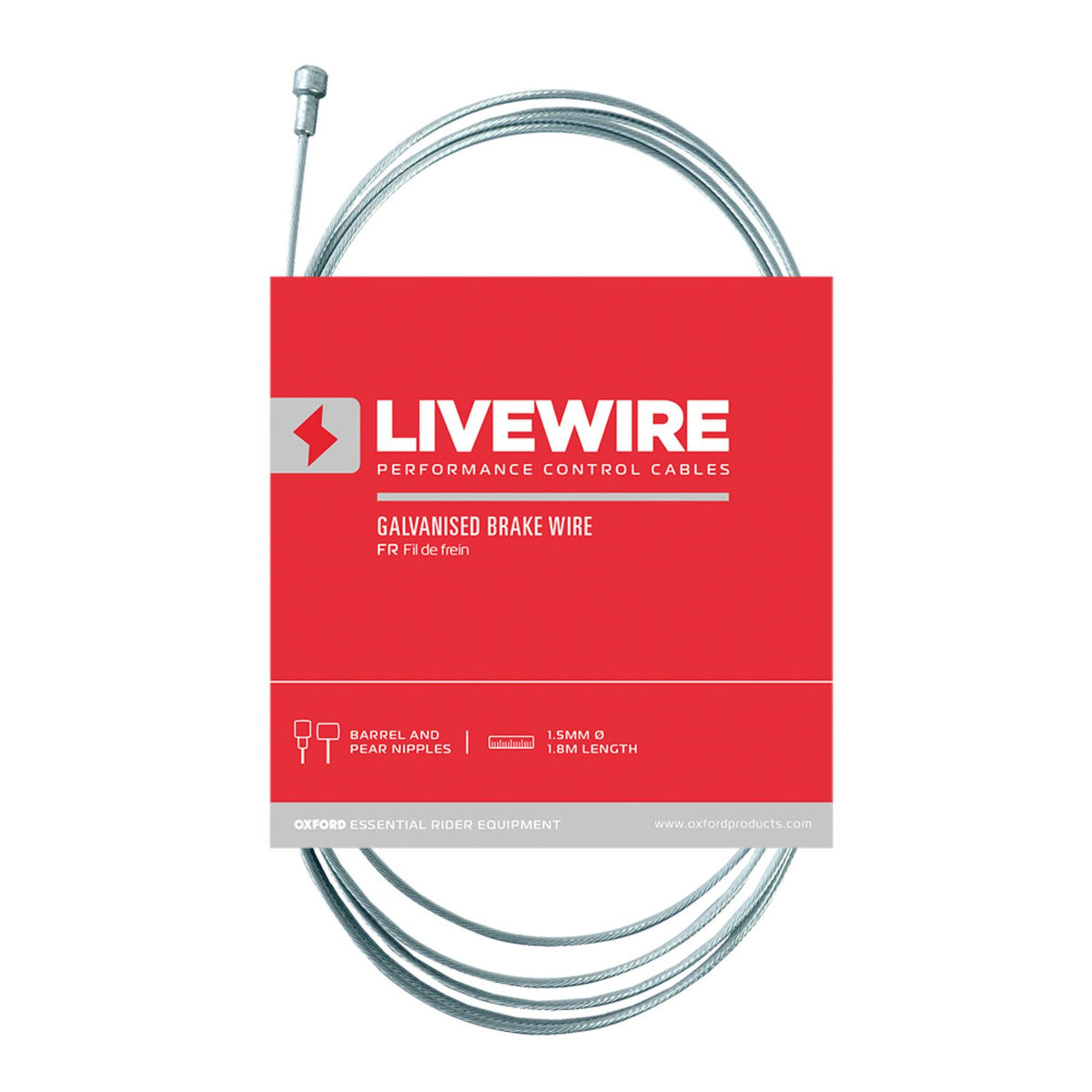 Galvanised  Brake Wire- 1.5MMx1.8M