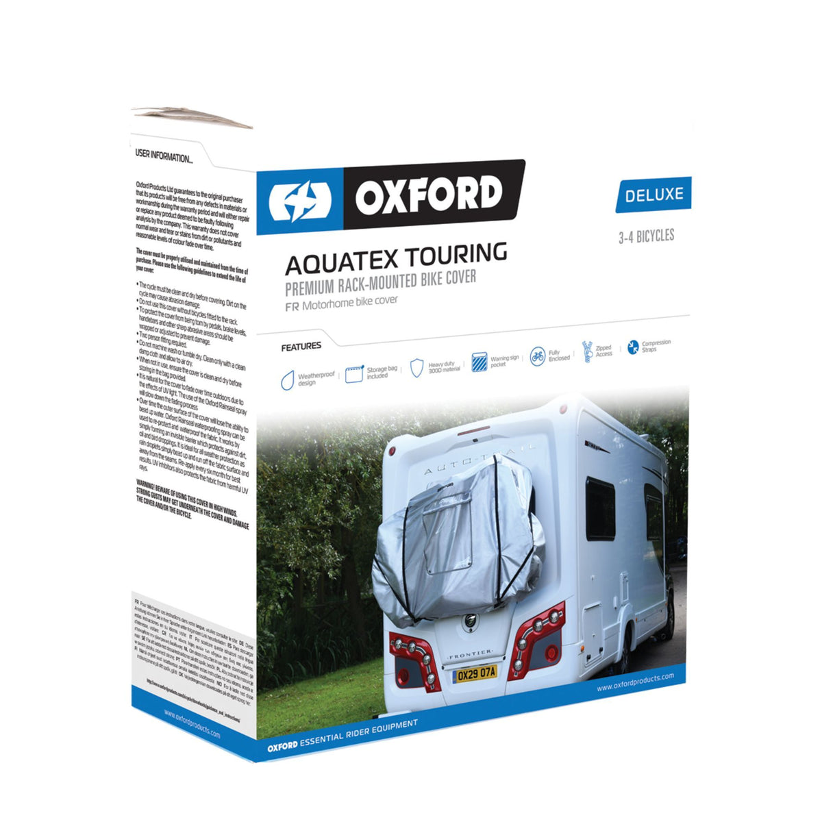 Aquatex Touring Deluxe Bike Cover for 3-4 Bikes