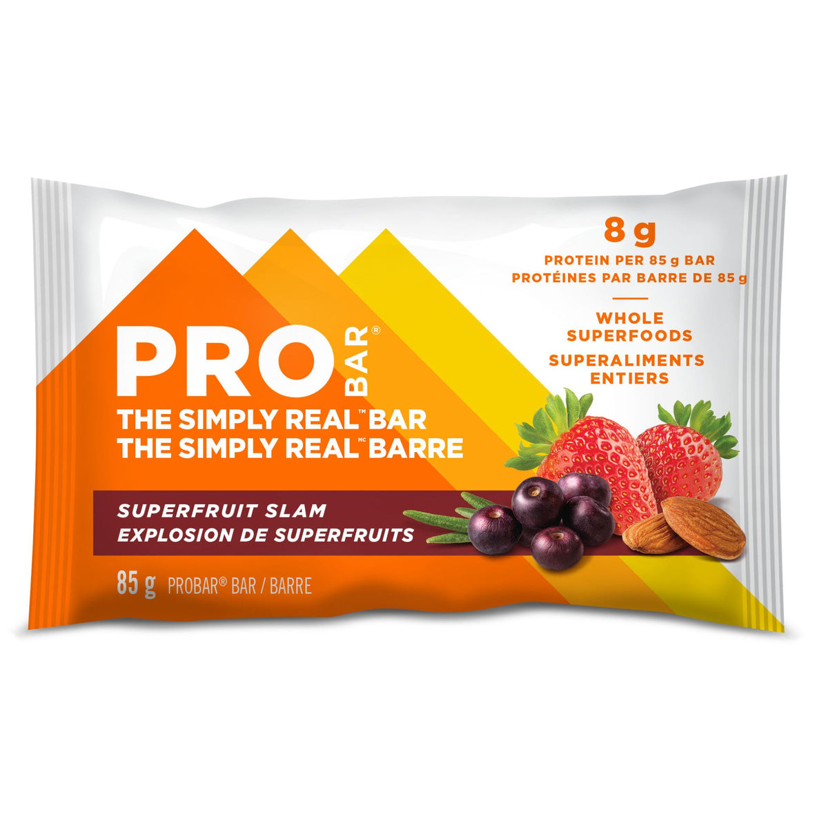 Probar Simply Real Bar Superfruit Slam (12 unit case)