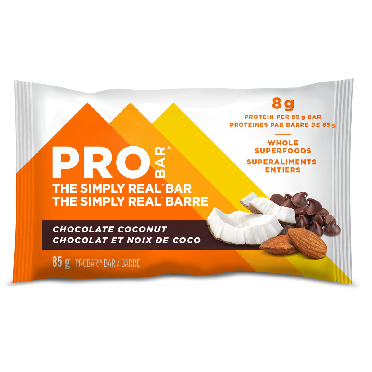 PROBAR SIMPLY REAL BAR CHOCOLATE COCONUT (12 UNIT CASE)