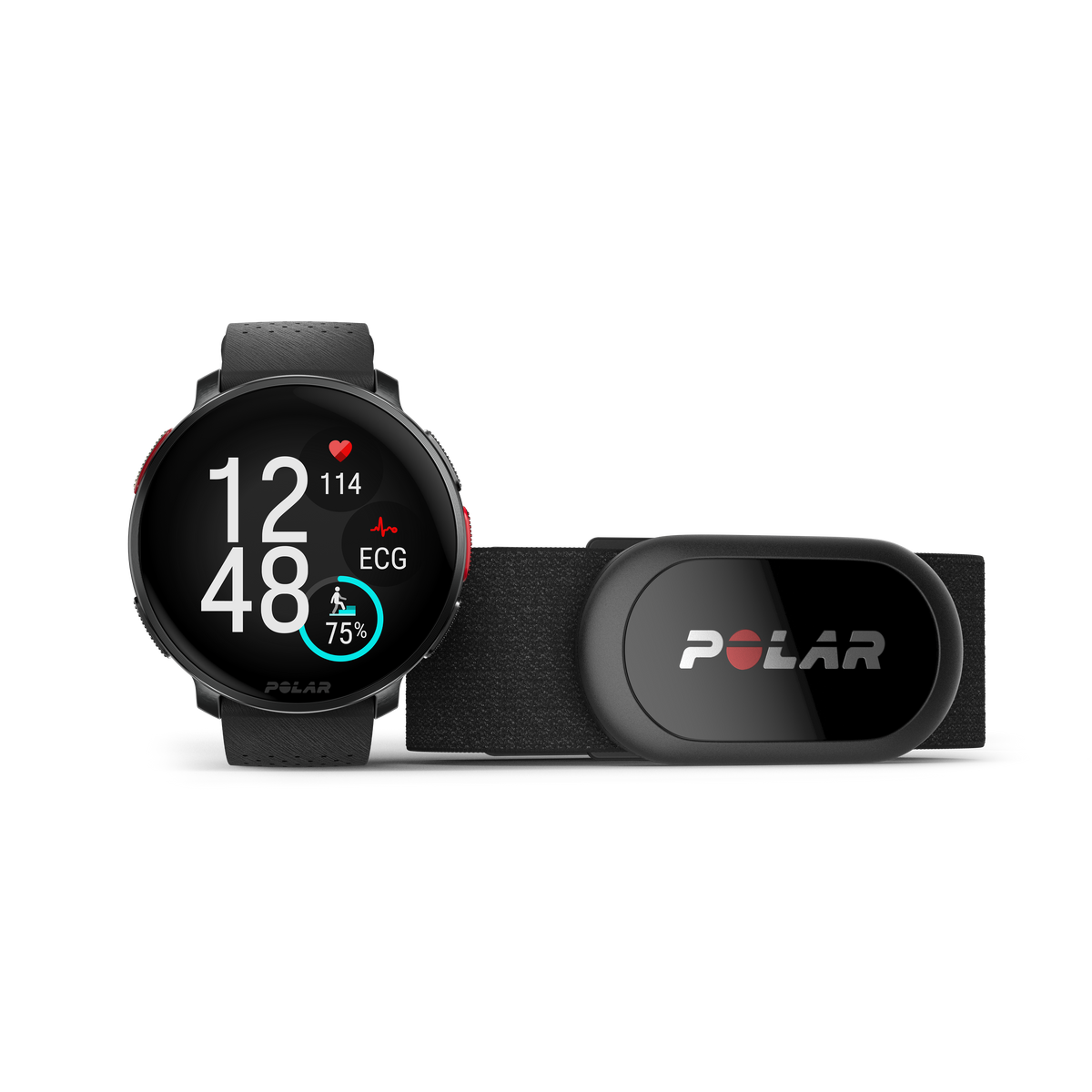 POLAR VANTAGE V3 BLK/BLK S-L HR