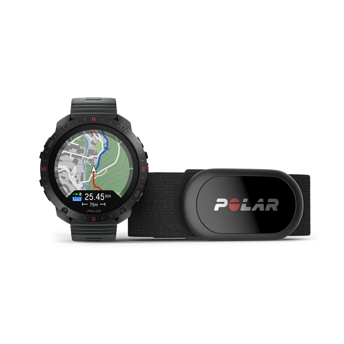 POLAR GRIT X2 PRO BLK/BLK HR S-L