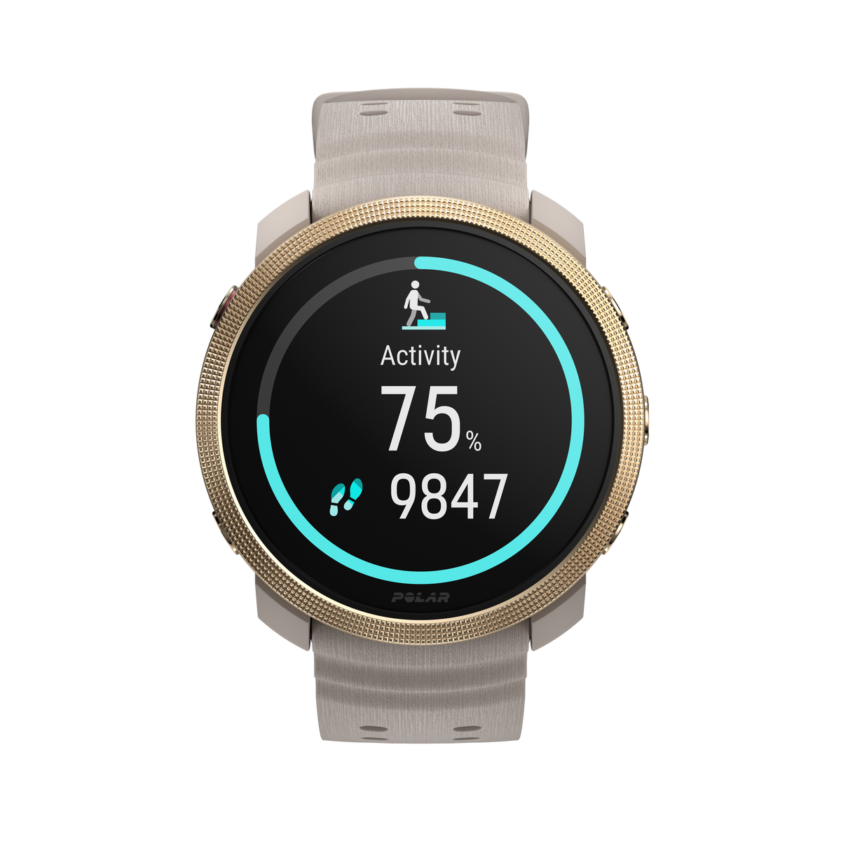 POLAR VANTAGE M3 GREIGE/GOLD S-L