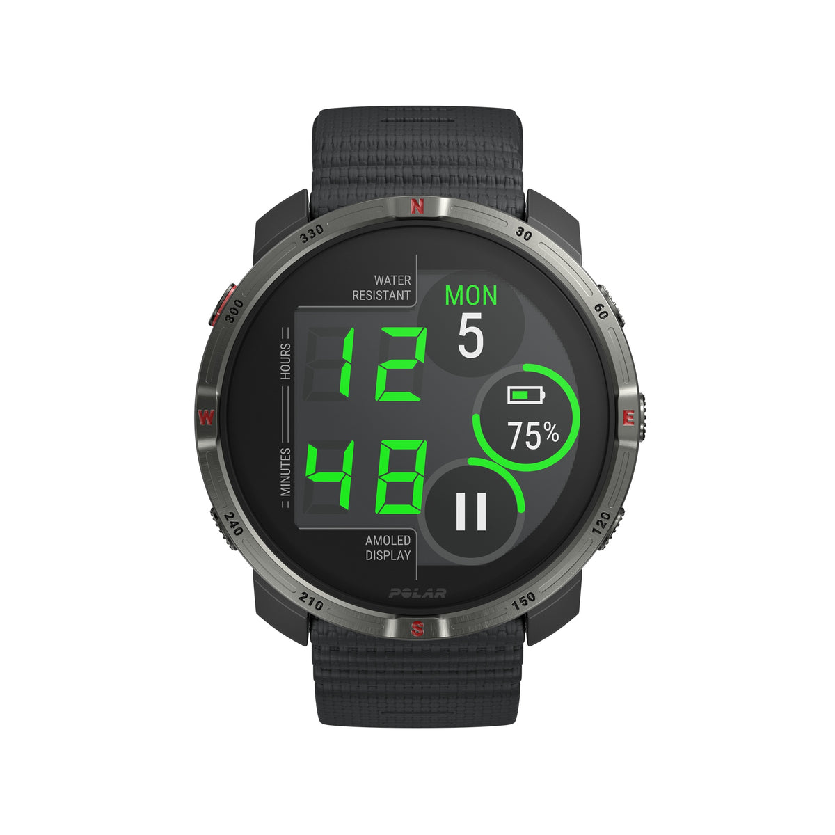 POLAR GRIT X2 BLK S-L