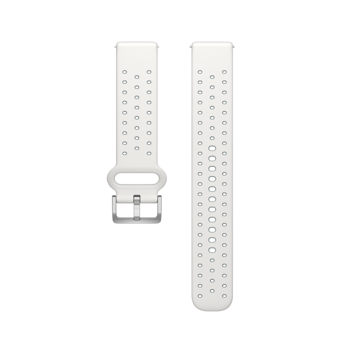 POLAR WRIST BAND 20MM SIL WHI/BLU S-L