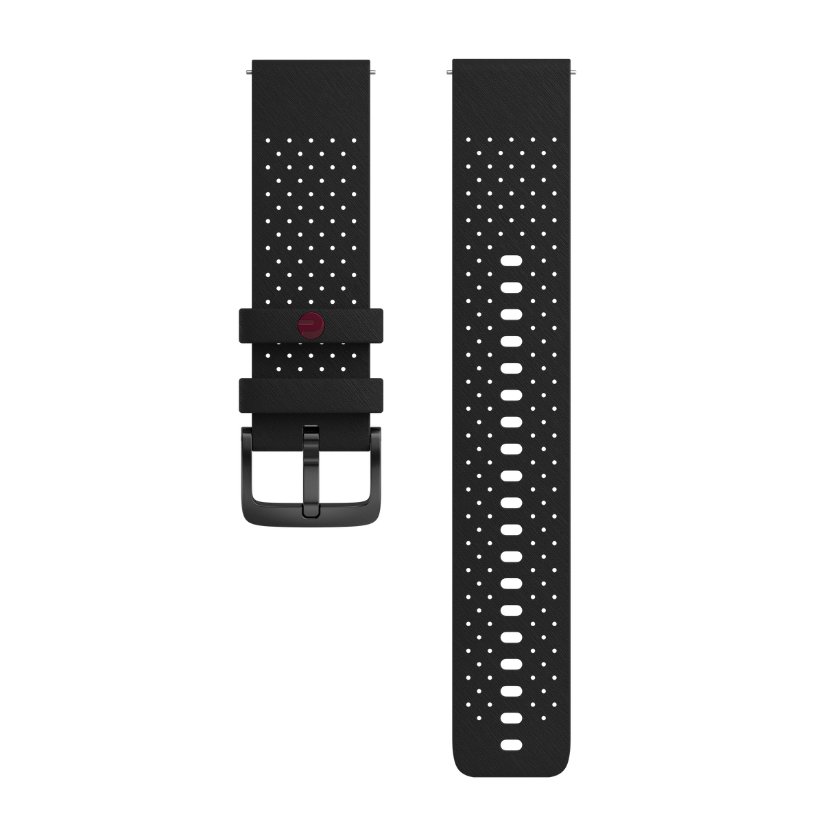 POLAR WRIST BAND 22MM BLK/GRY S-L