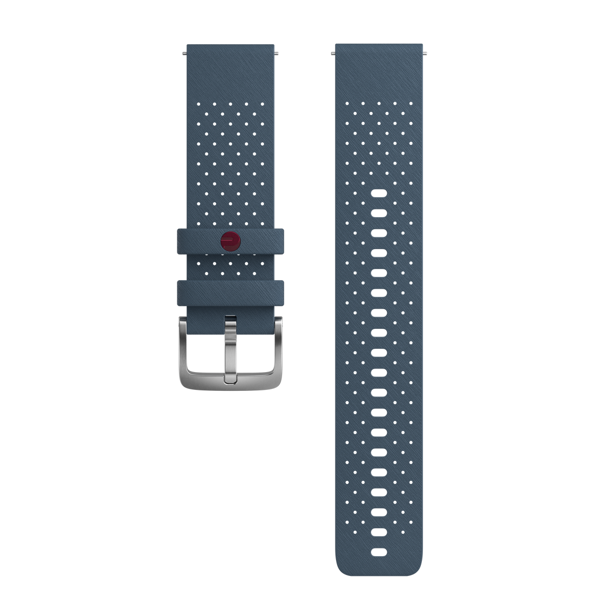 POLAR WRIST BAND 22MM BLU/GRY S-L