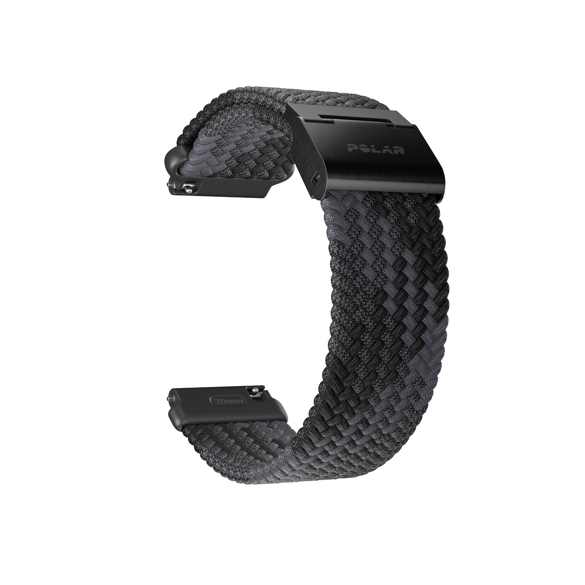 POLAR WB 20MM BRAIDED YARN BLK S-L