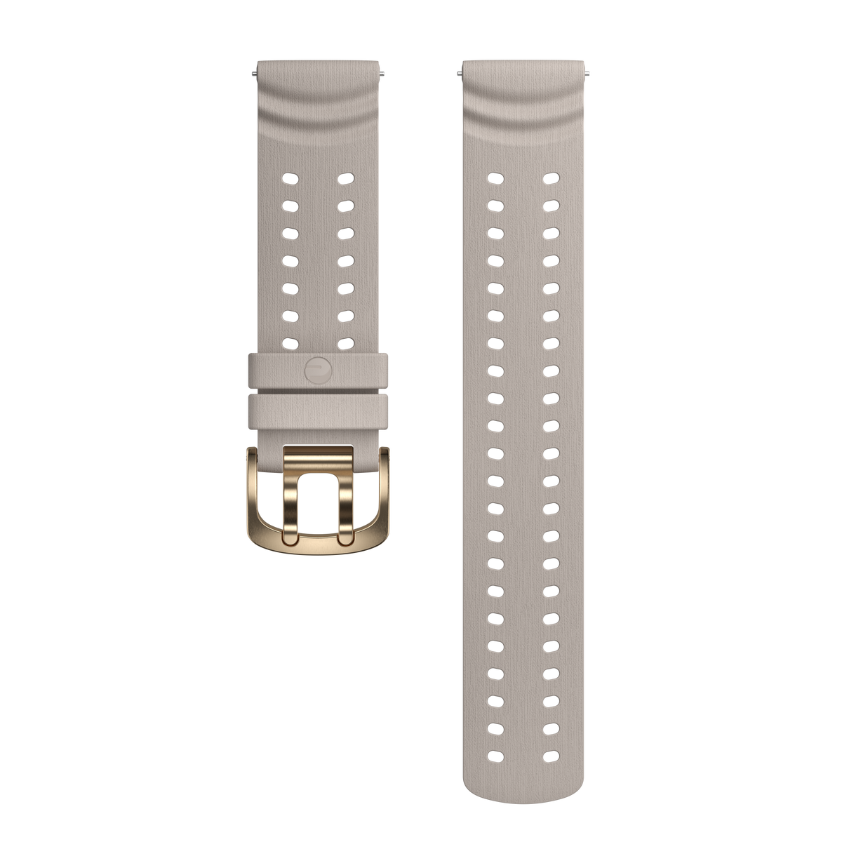 POLAR WB 22MM SILICONE GREIGE/GOLD SPORT S-L