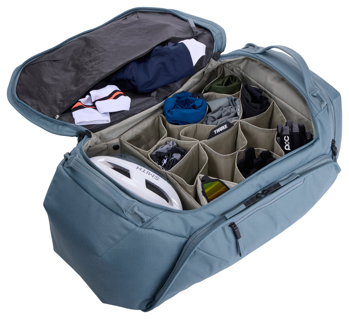 ROUNDTRIP BIKE DUFFEL 55L MID BLUE
