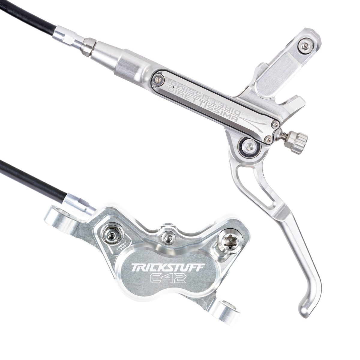 DIRETTISSIMA SILVER KEVLAR 4 PISTON POST MOU