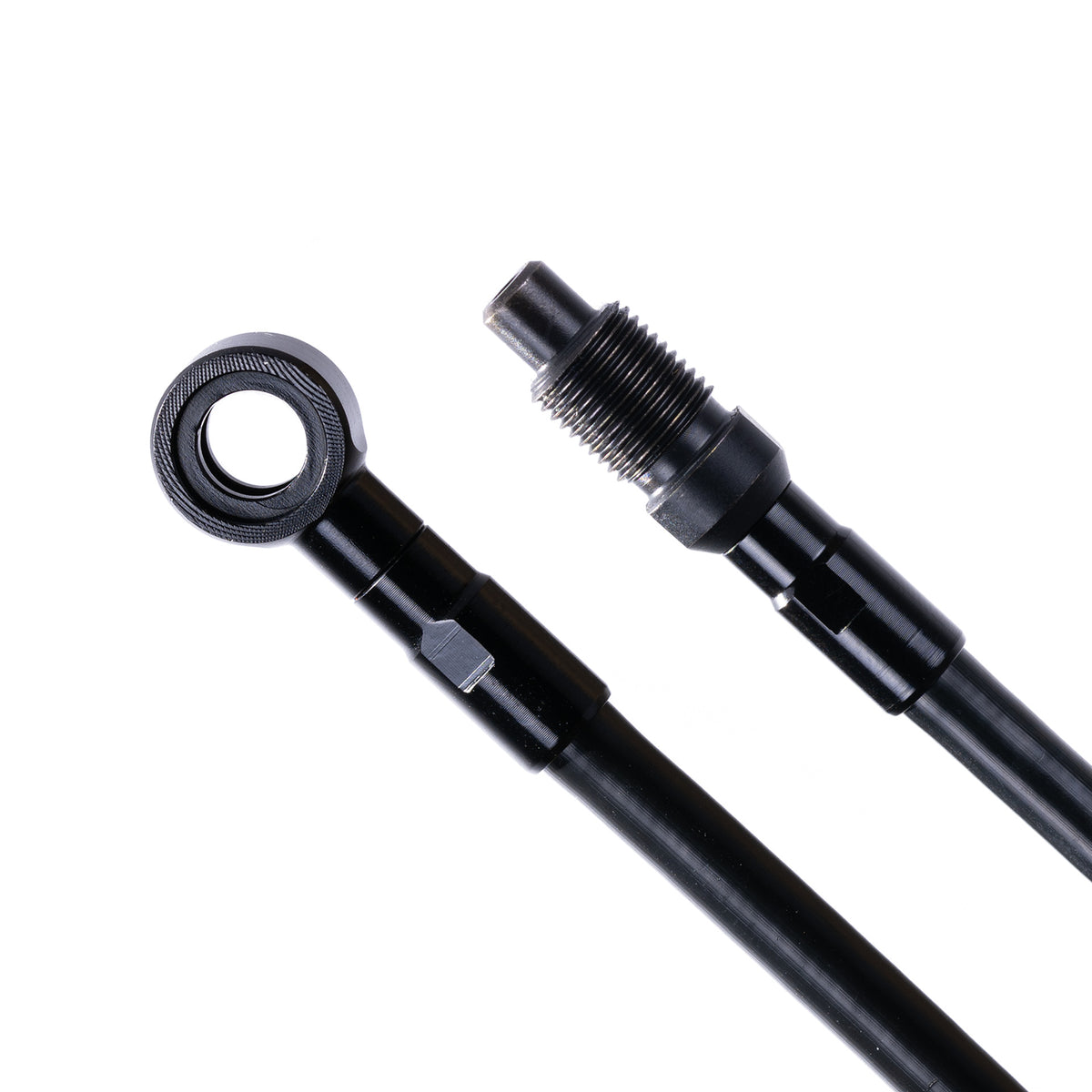 HOSE KIT STRGT M8 BLK/BANJO BLK KEV 900MM
