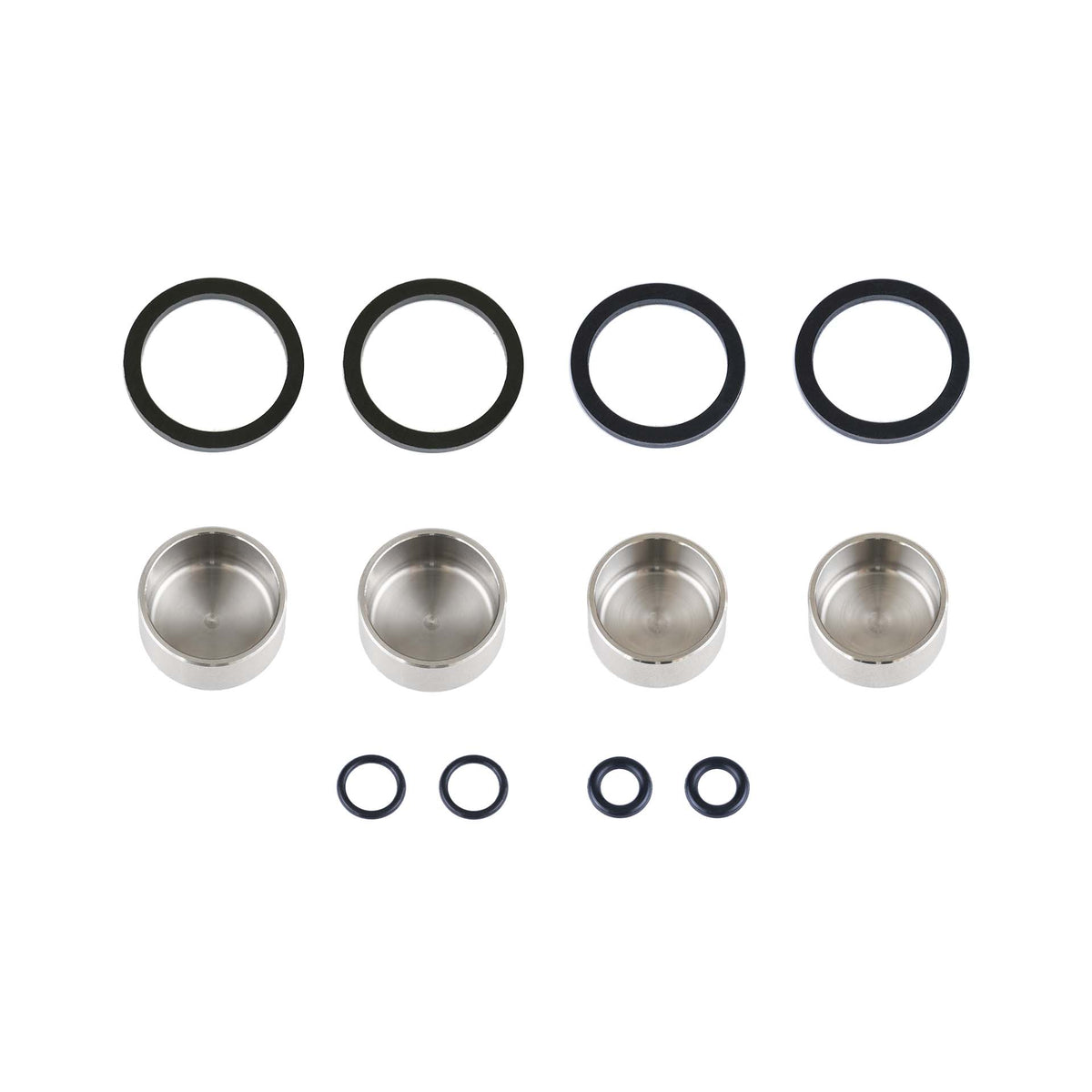 KIT SEALS & PISTONS MXACALIPER OIL ASM
