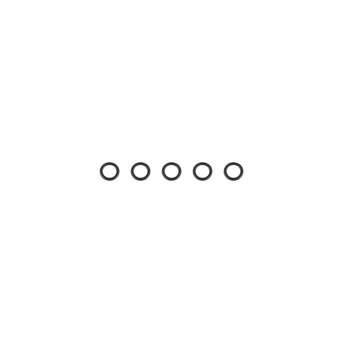 O-RINGS 5X1.1 FOR FITTING M6X1 5PCS ASM