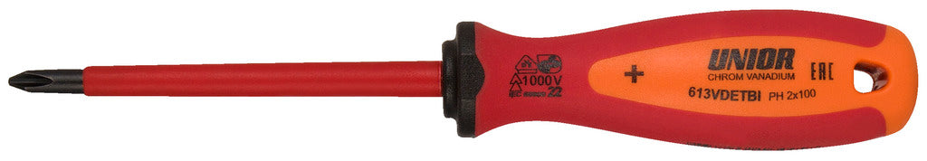 CROSSTIP (PH) SCRDRVR INS. BLD VDE TBI PH0 X 6