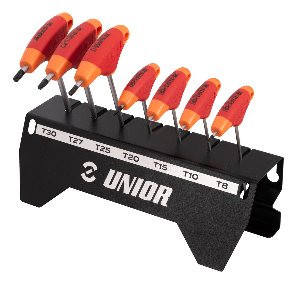 UNIOR TORX WRENCH SET T8 TO T30 WITH HOLDER
