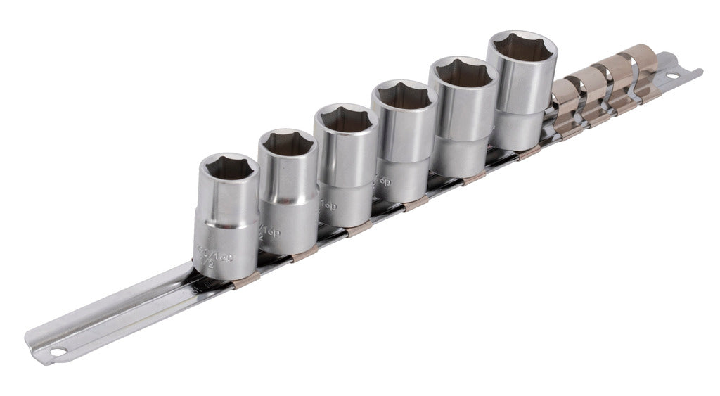 UNIOR SOCKET SET 1/2" ON RAIL