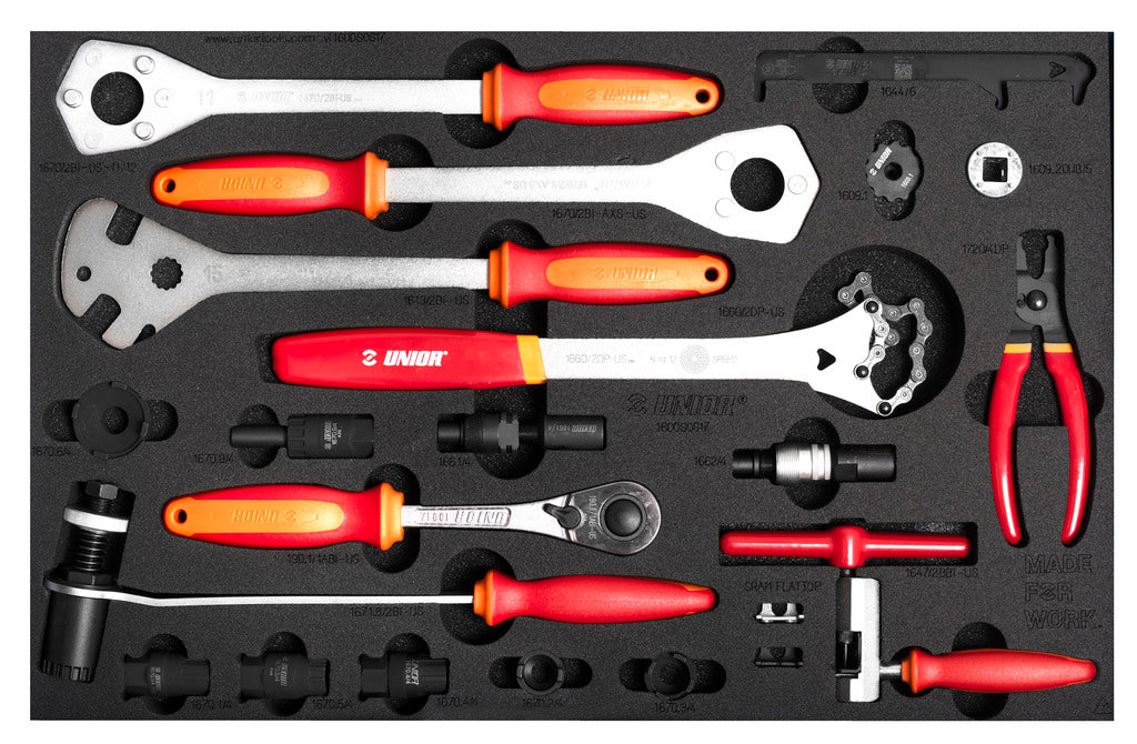 UNIOR BIKE TOOL SET IN TOOL TRAY 1600SOS25