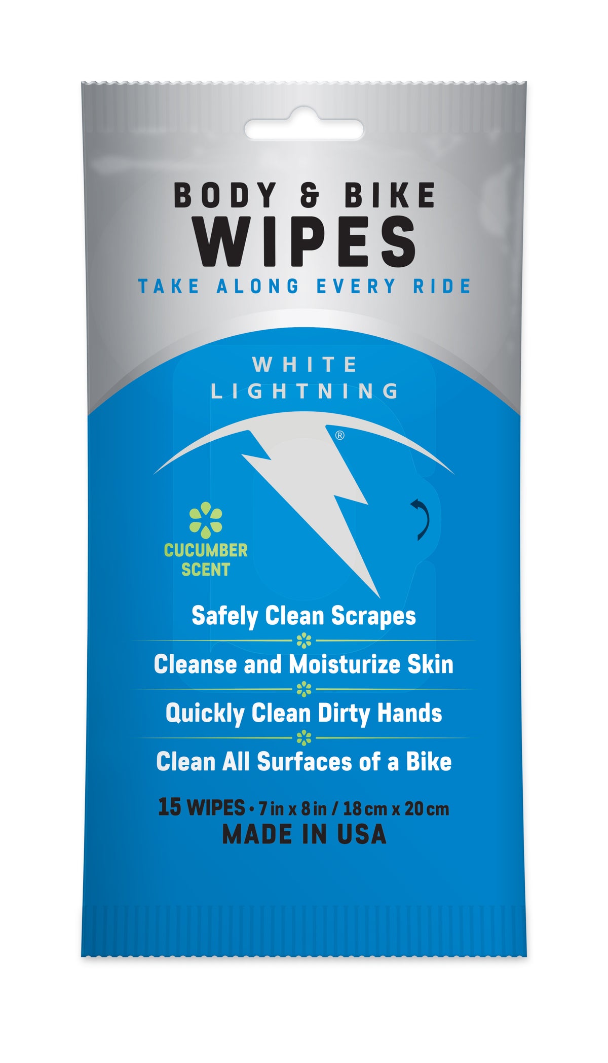 BODY & BIKE WIPES (SINGLE UNIT)