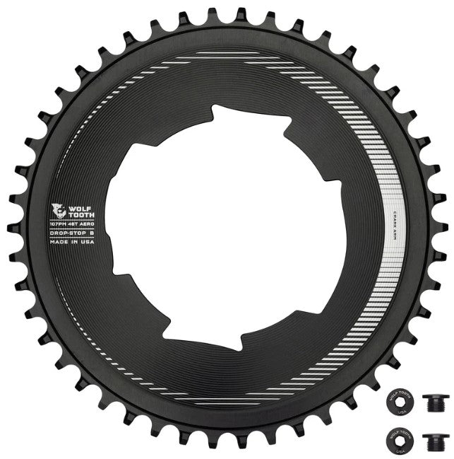 107 BCD AERO CHAINRING FOR SRAM 46T