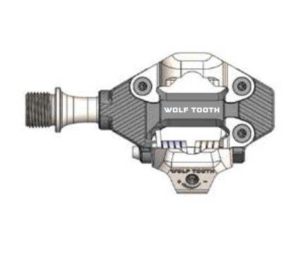 DEL GRAVEL CLIPLESS PEDAL BLACK