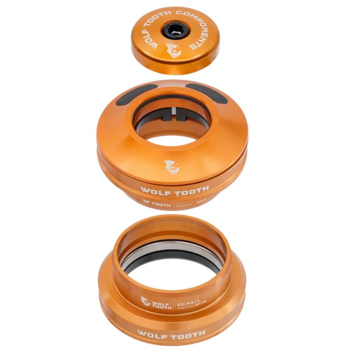 EC44 SEMI-INT. CABLE COMPLETE HEADSET ORANGE