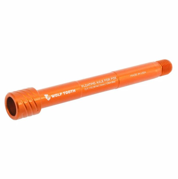 FLOATING AXLE FOR FOX FORKS ORANGE