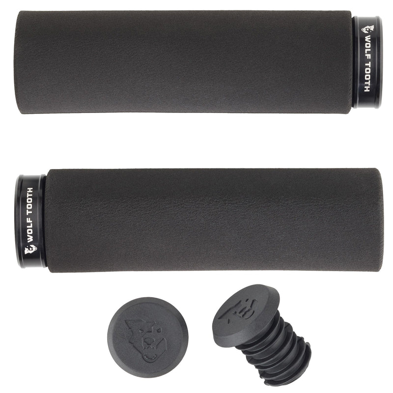 LOCK-ON FAT PAW GRIP BLACK WITH BLACK COLLAR