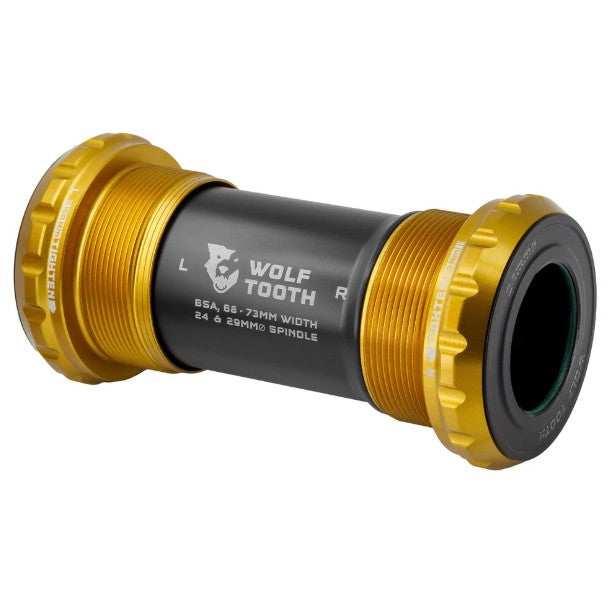 BSA BOTTOM BRACKET 24MM FOR SHIMANO GOLD