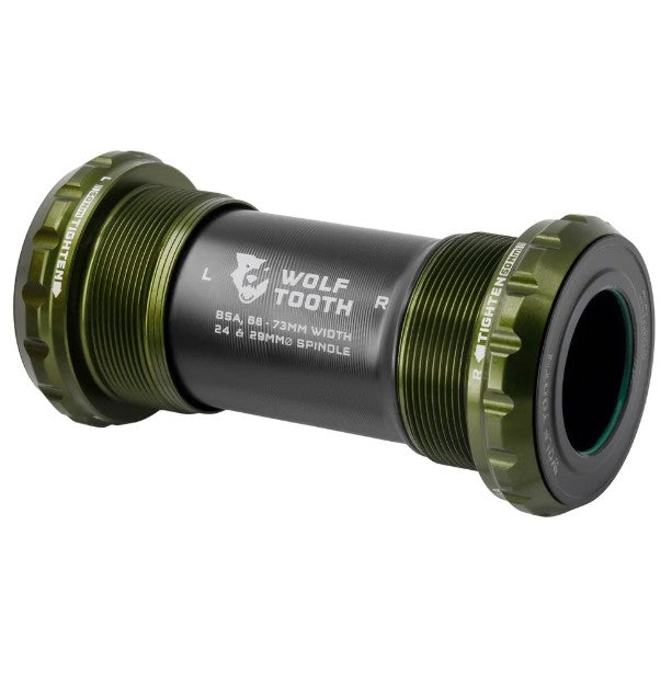 BSA BOTTOM BRACKET 24MM FOR SHIMANO OLIVE