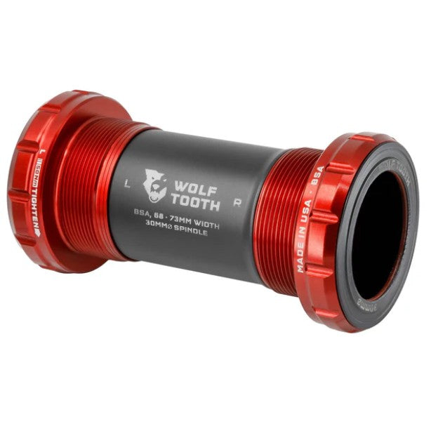 BSA BOTTOM BRACKET 30MM RED
